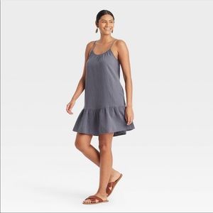 NWT Tiered Gauze Dress